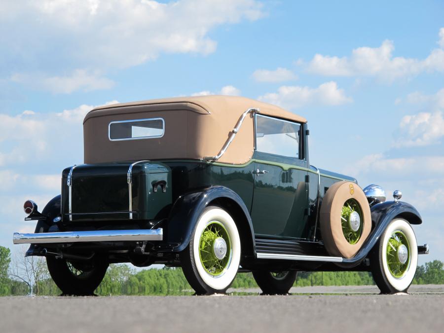  Nash Series 980 Convertible Victoria 1932 года  (фото 11 из 12)